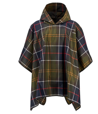 TARTAN SHOWERPROOF PONCHO