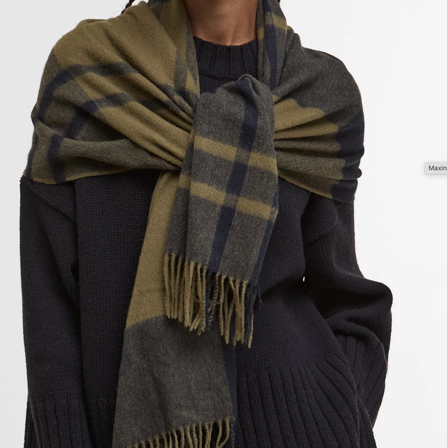 MAXINE TARTAN SCARF