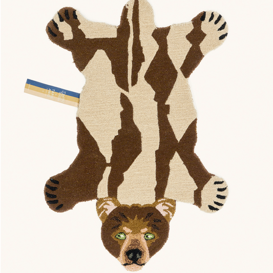 Quin Bear Rug Small