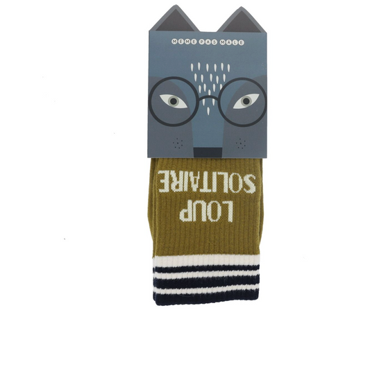 Chaussette Loup Solitaire