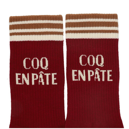 Chaussettes Coq en pâte