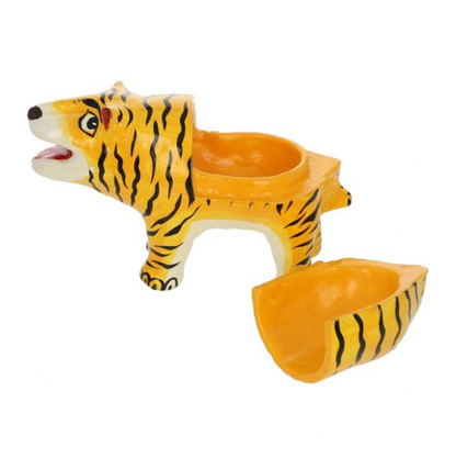 Boite tigre papier mâché