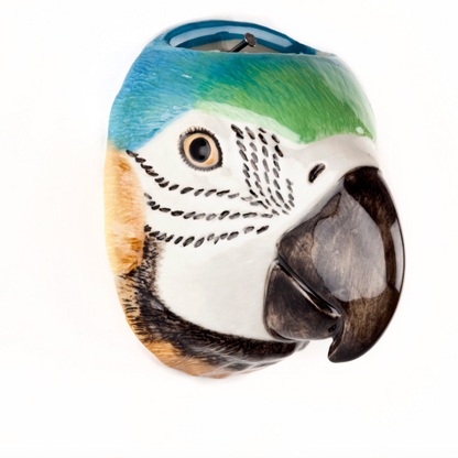 Macaw Wall Vase Small