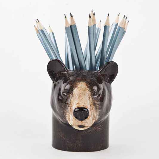 Black Bear Pencil Pot