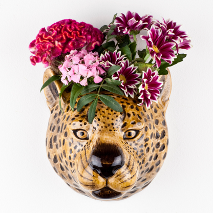 Leopard Wall Vase