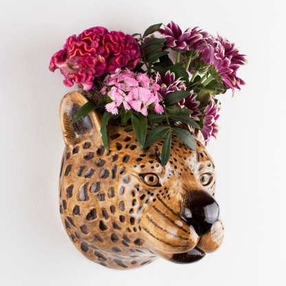 Leopard Wall Vase