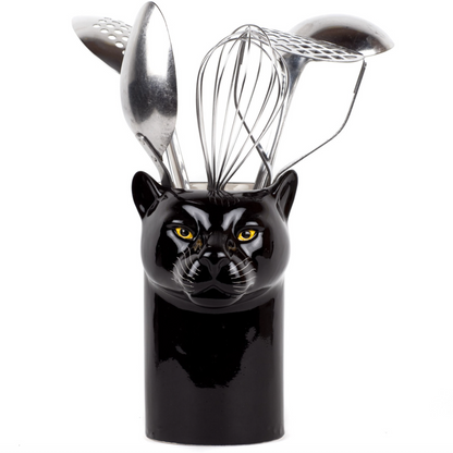 Panther Utensil Pot