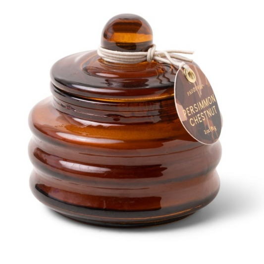 Bougie en pot de verre