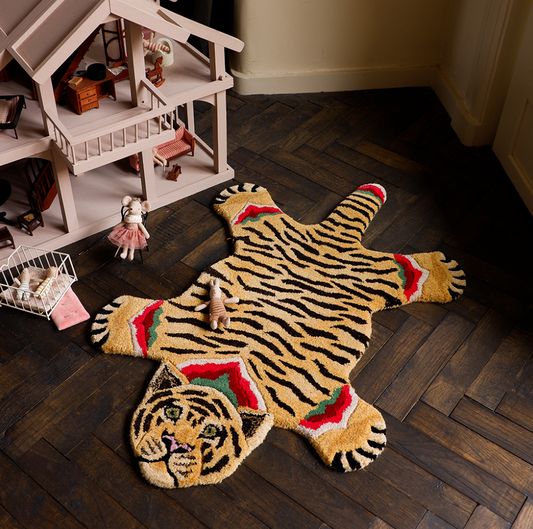 Babul Bombay Tiger Rug Small