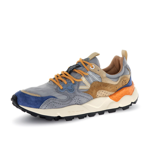YAMANO 3 UNI SUEDE/NYLON NAVY-GREY-TAUPE
