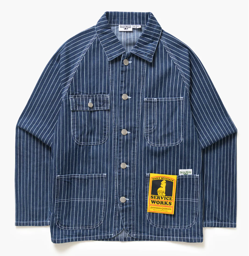 PINSTRIPE DENIM COVERALL 2.0