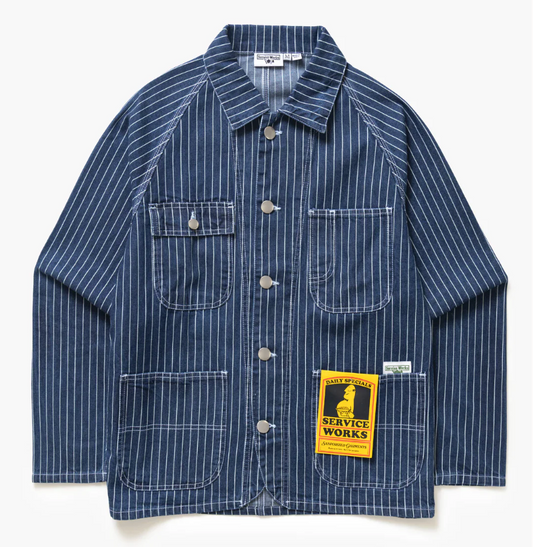PINSTRIPE DENIM COVERALL 2.0