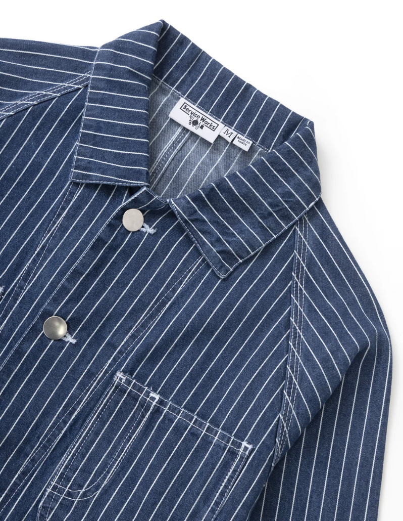 PINSTRIPE DENIM COVERALL 2.0
