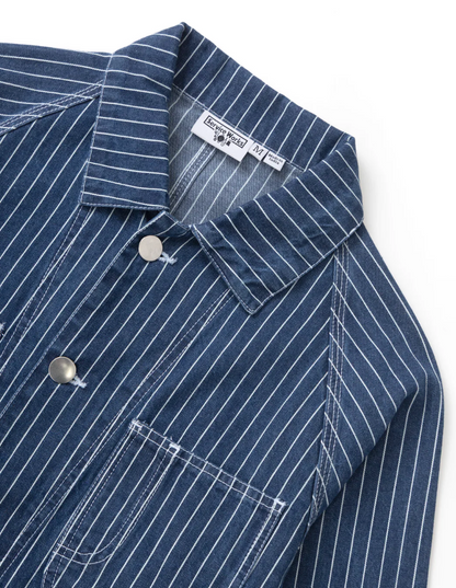 PINSTRIPE DENIM COVERALL 2.0