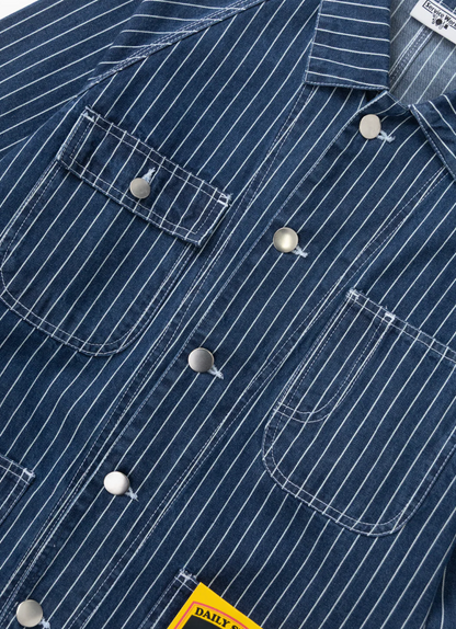 PINSTRIPE DENIM COVERALL 2.0