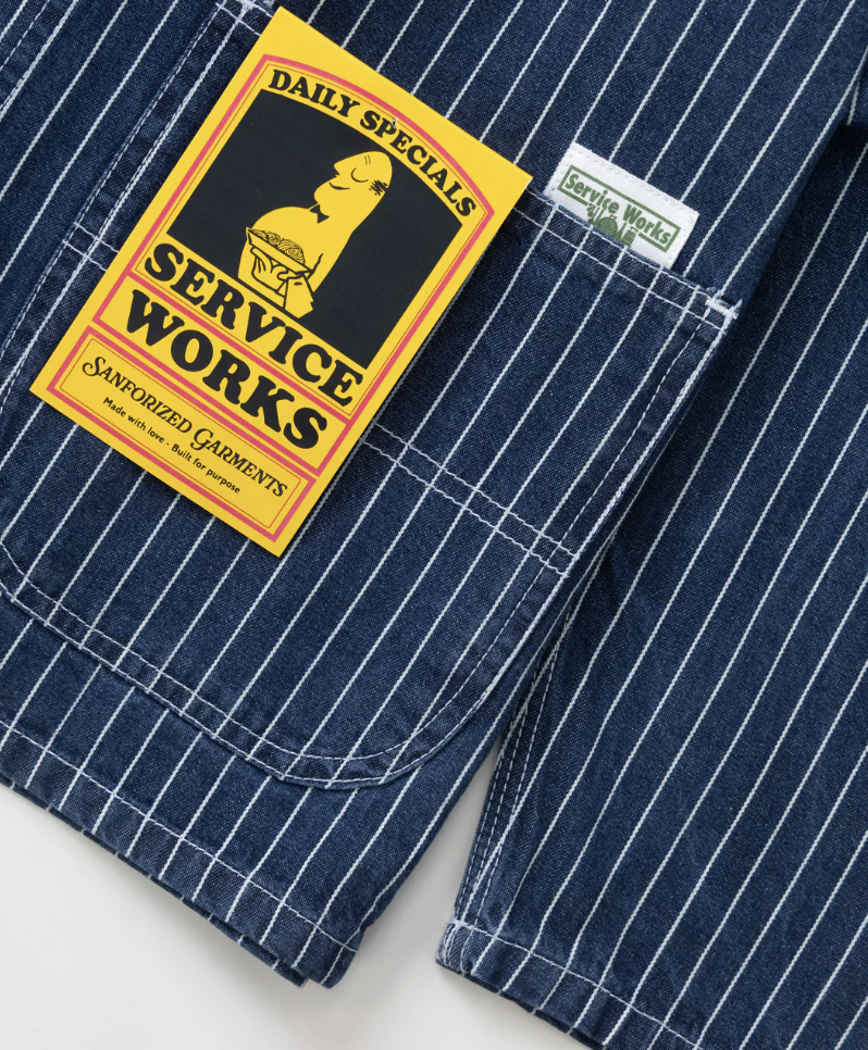 PINSTRIPE DENIM COVERALL 2.0