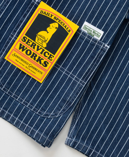 PINSTRIPE DENIM COVERALL 2.0