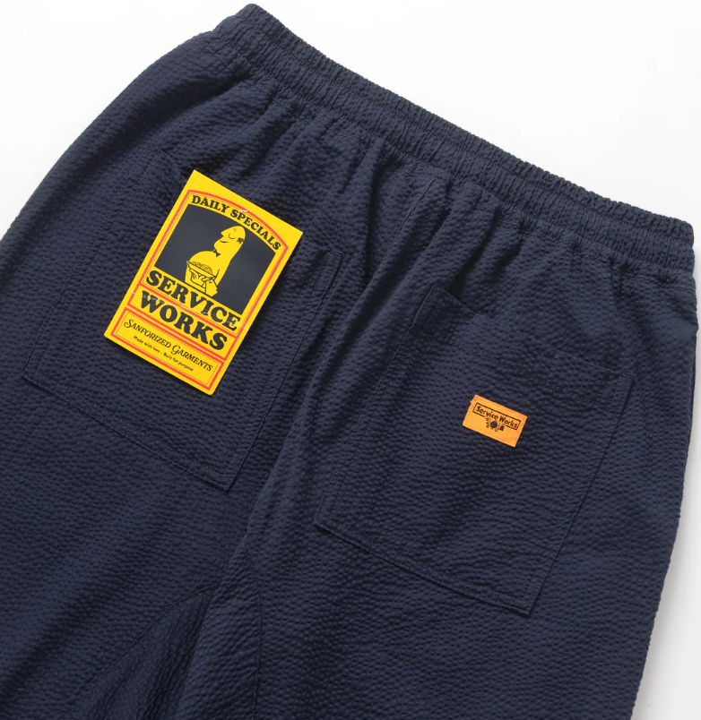 SEERSUCKER CHEF PANTS