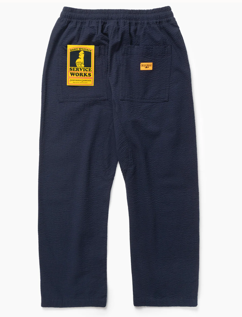 SEERSUCKER CHEF PANTS