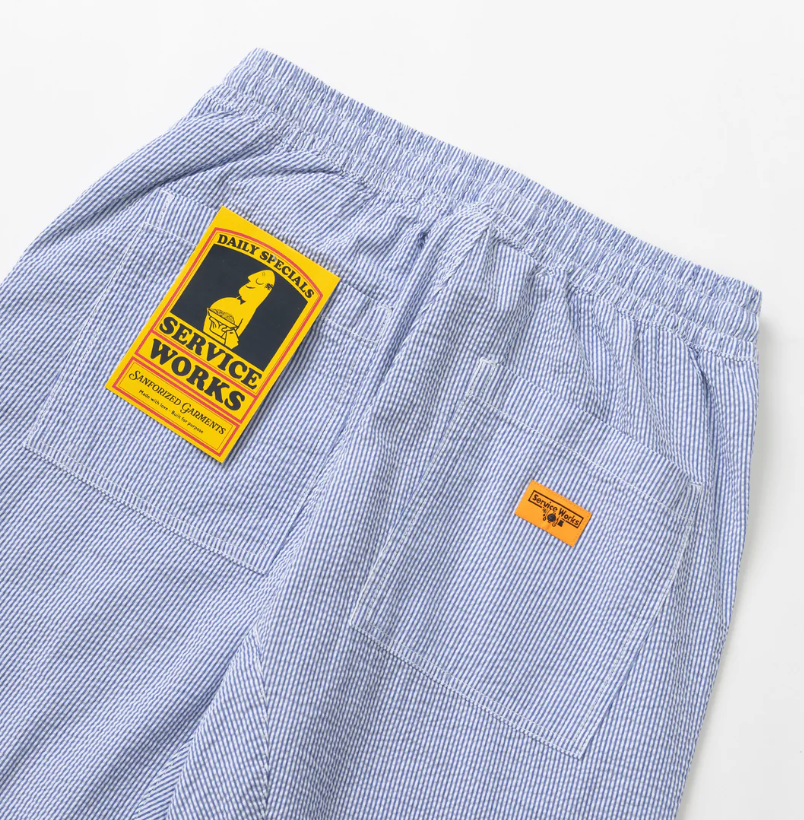 SEERSUCKER CHEF PANTS