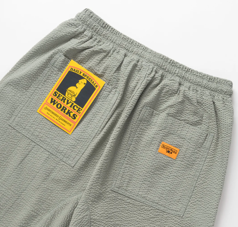 SEERSUCKER CHEF PANTS