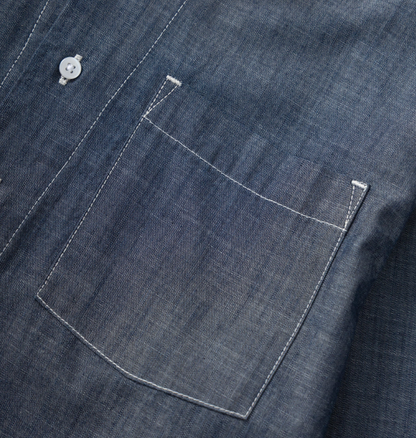 CHAMBRAY RESORT SHIRT