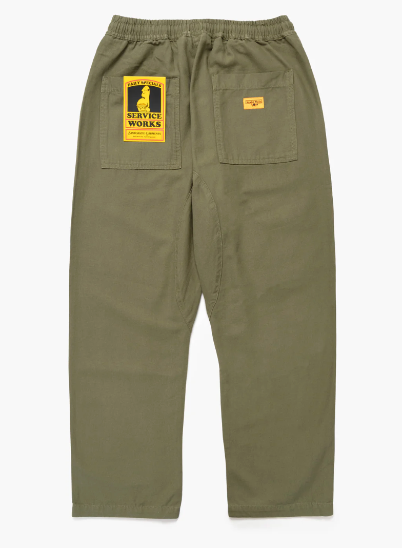 CANVAS CHEF PANTS