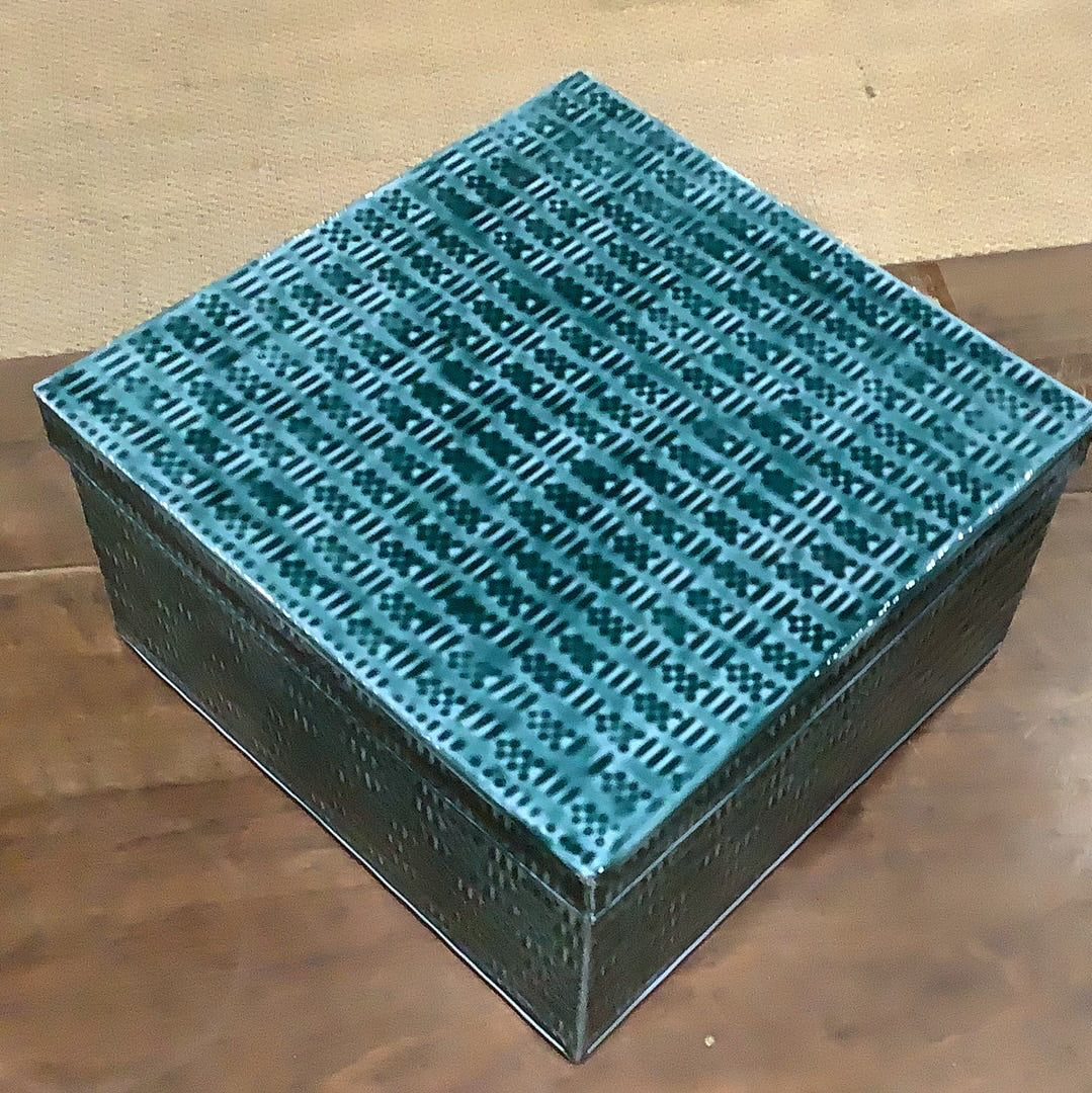Bazardeluxe - boîte en métal carrée