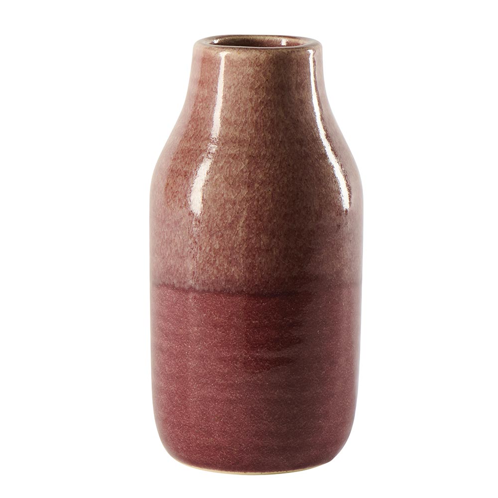 Vase vieux rose L