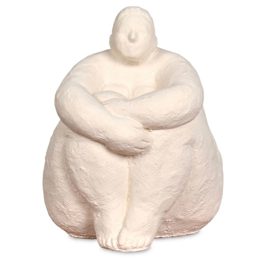 Statue femme assise