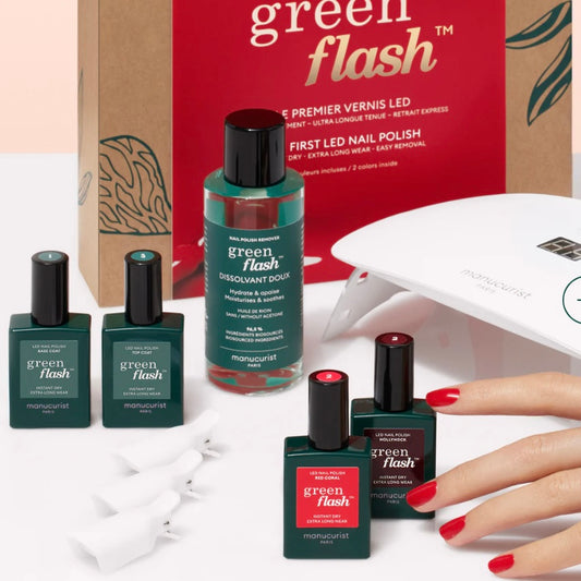 Coffret routine Green flash manucurist