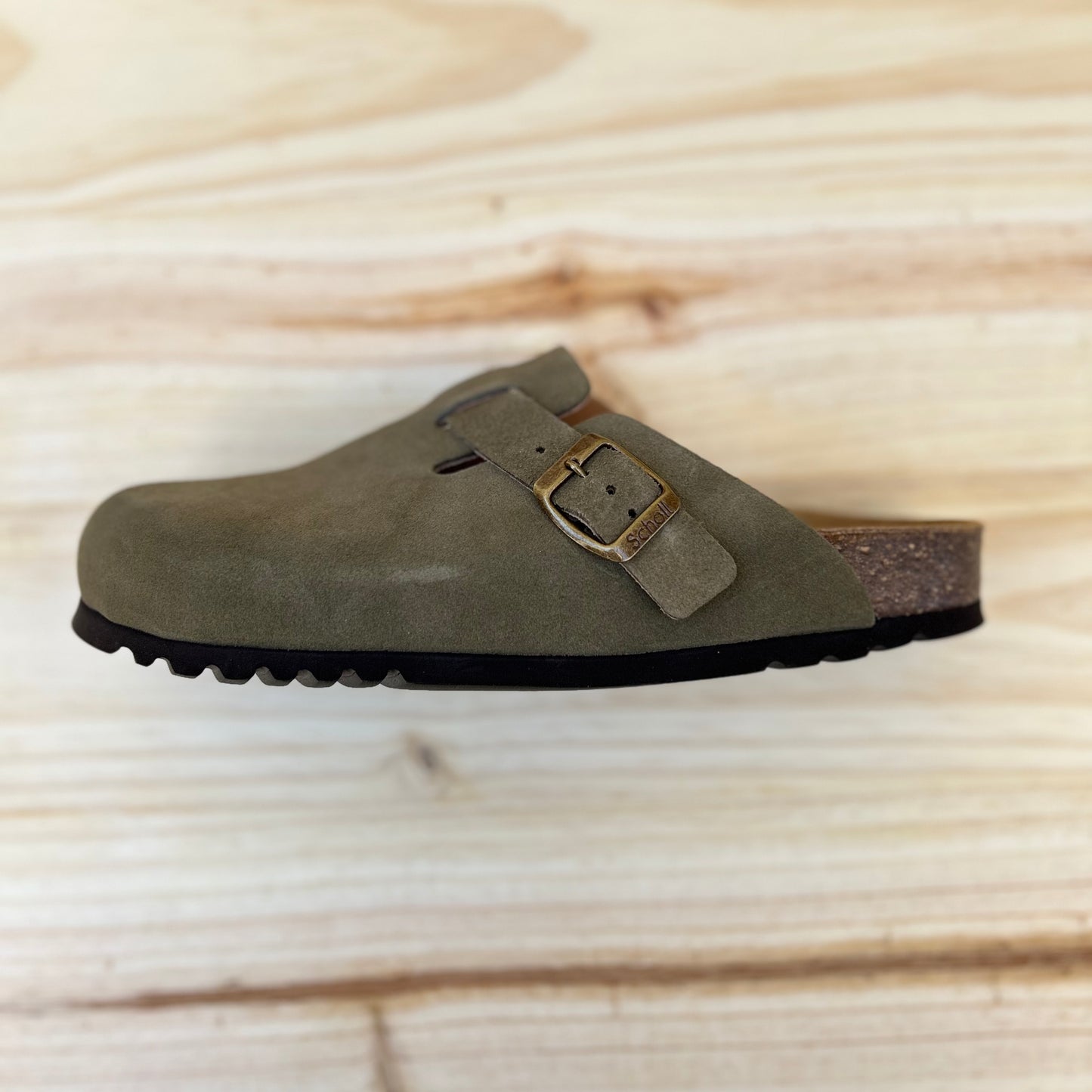 Sabots FAE Suede Khaki