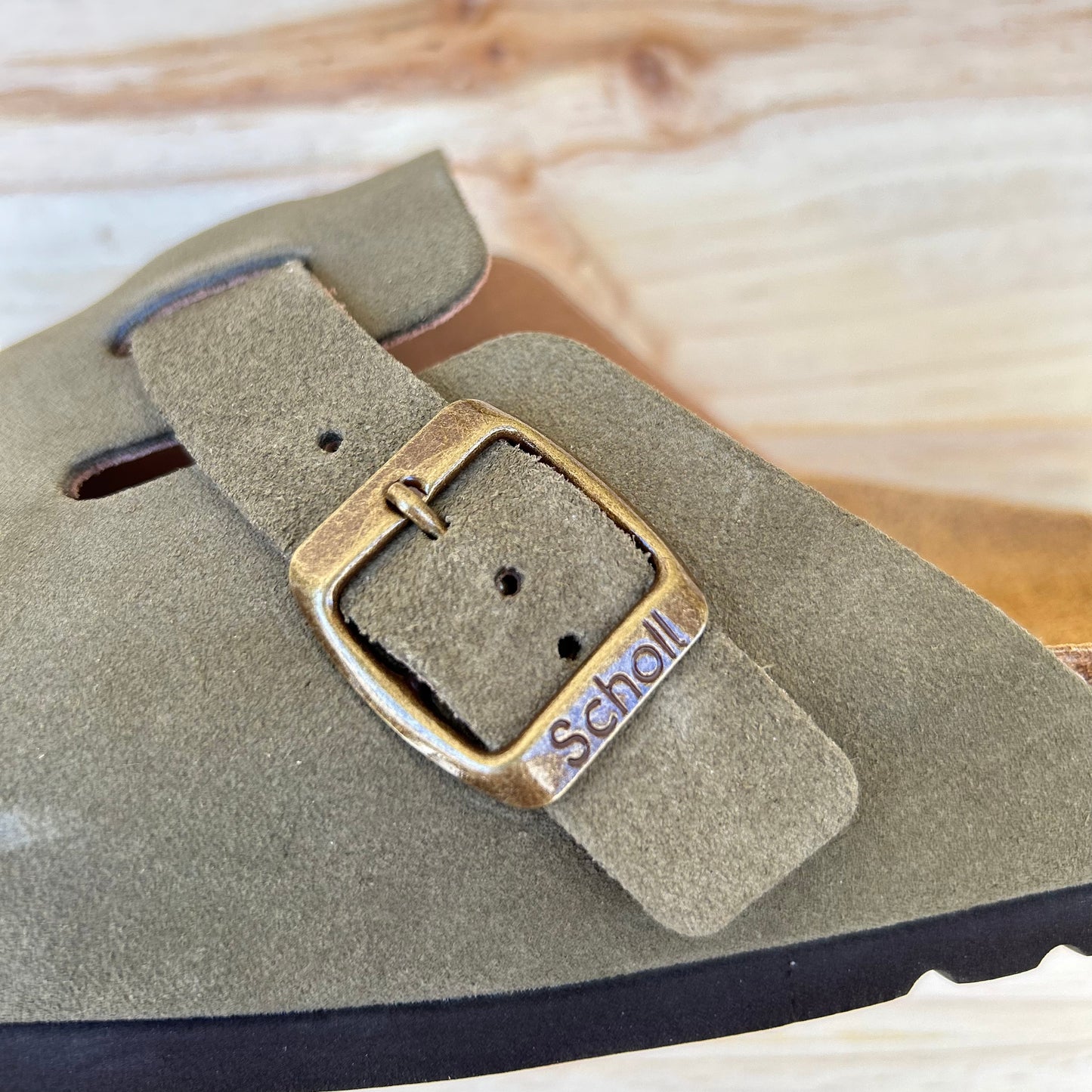 Sabots FAE Suede Khaki