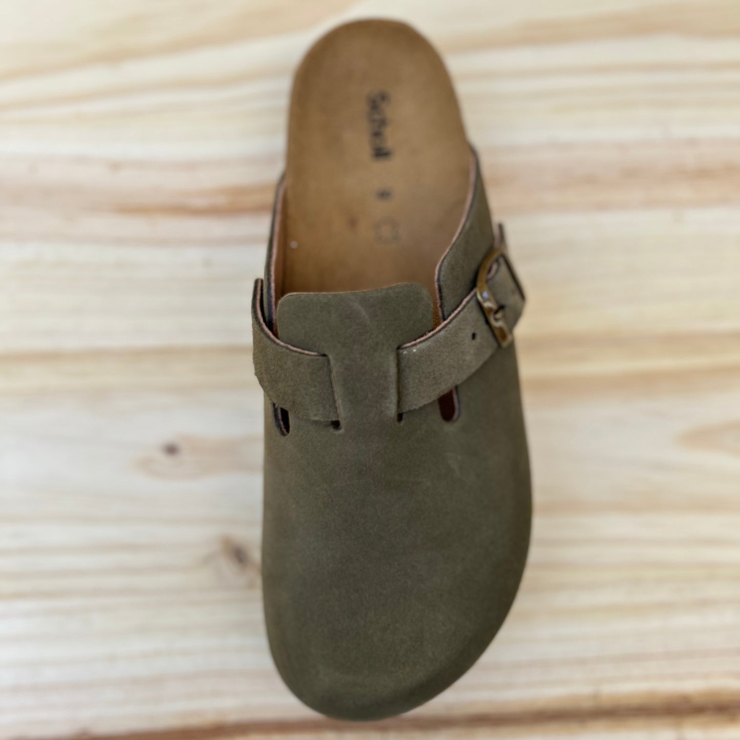 Sabots FAE Suede Khaki