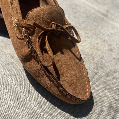 Mocassins suédine