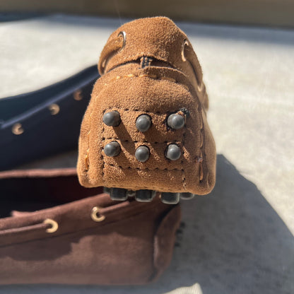 Mocassins suédine