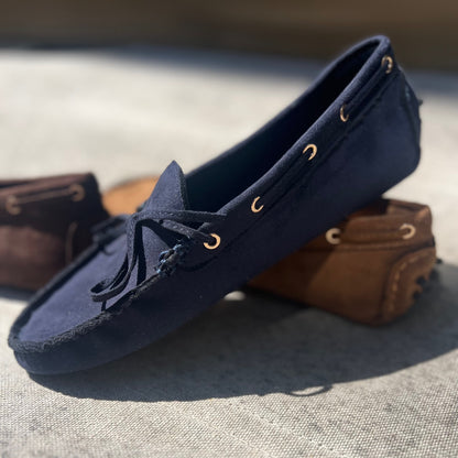 Mocassins suédine