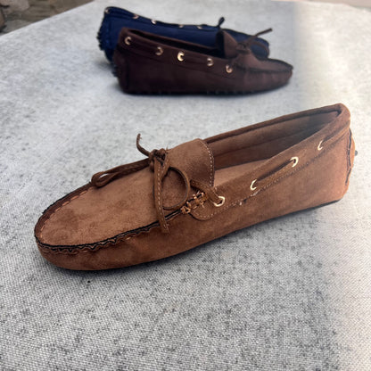 Mocassins suédine