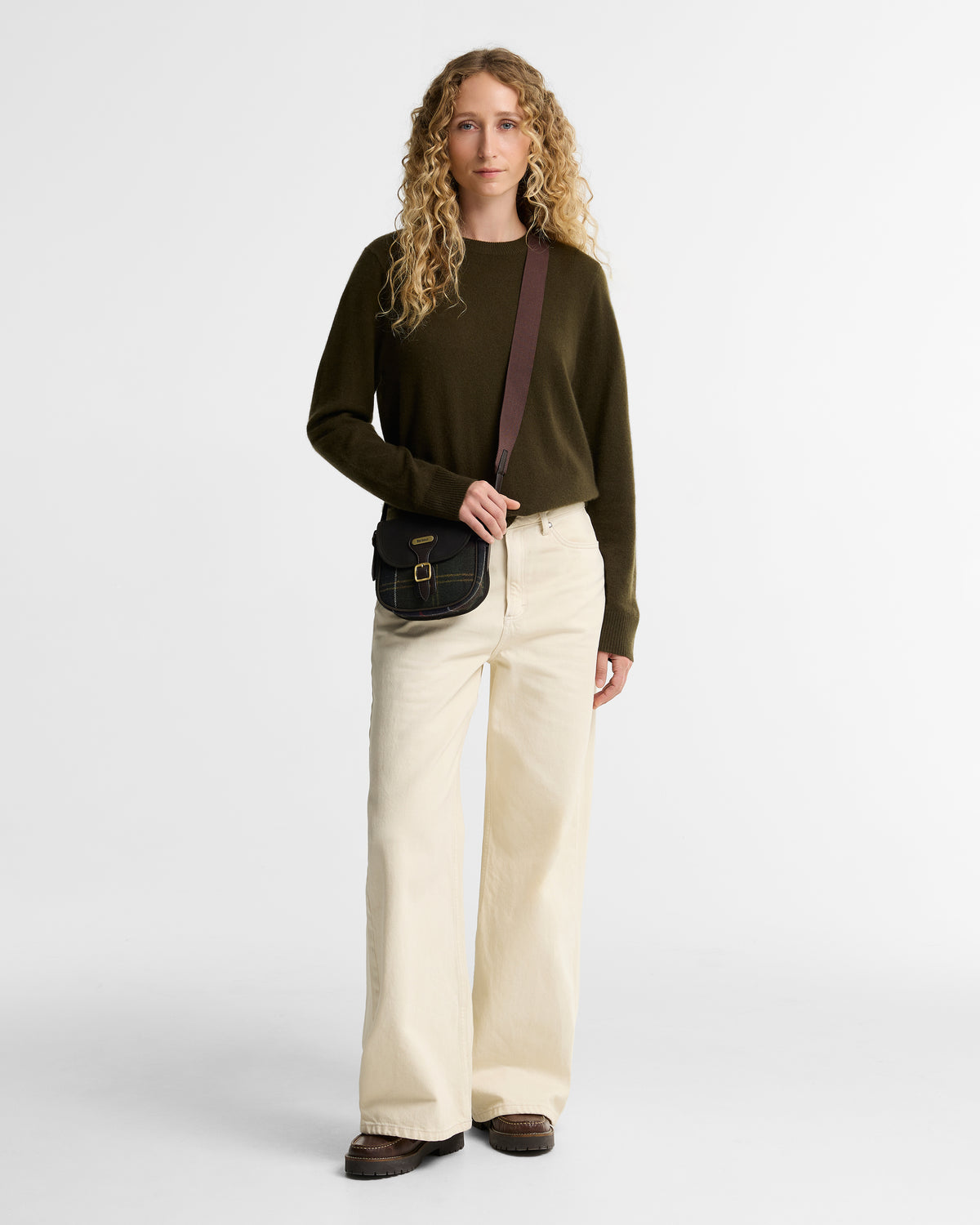 BARBOUR - Whitley Tartan Mini Crossbody Bag