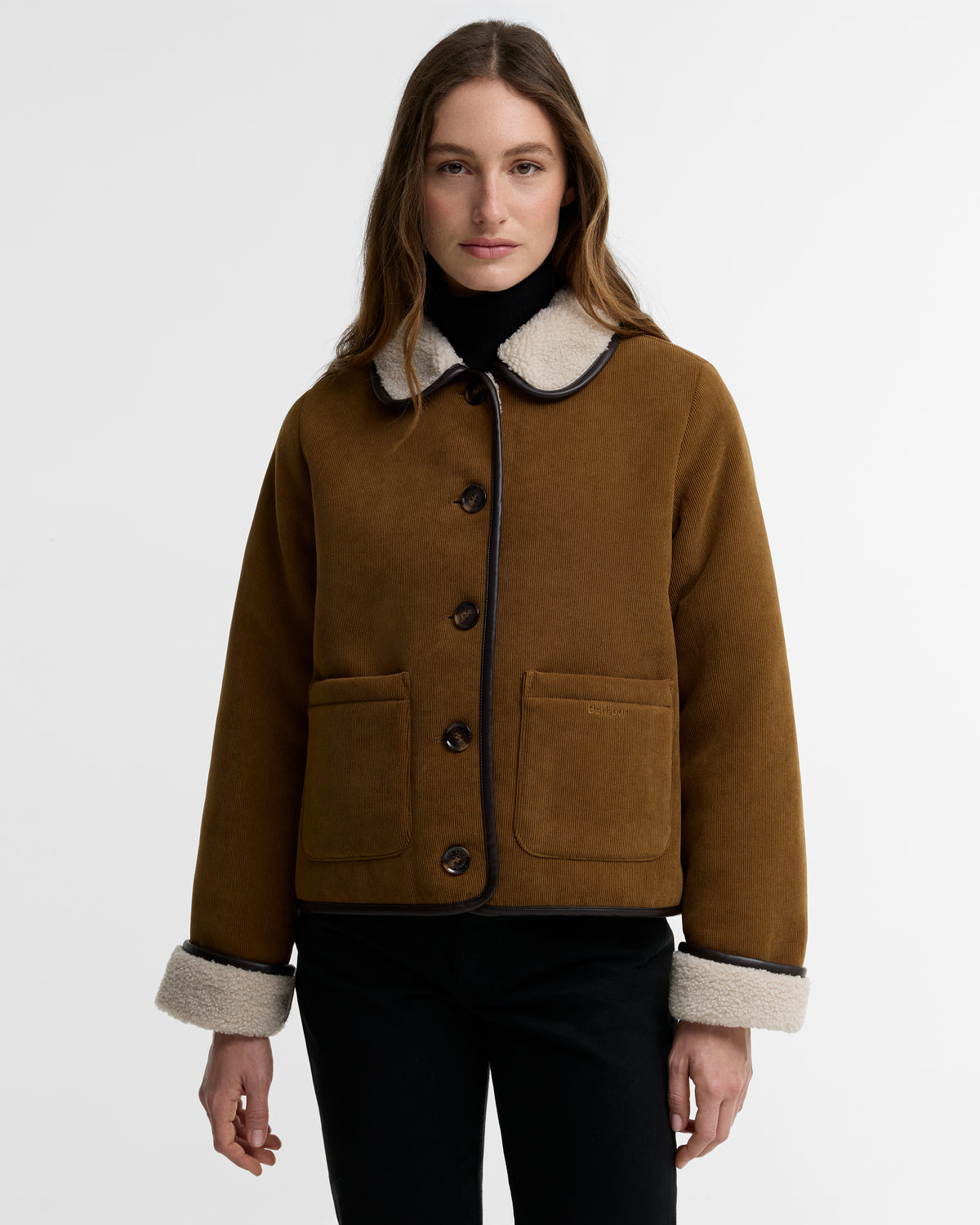 BARBOUR - Penny Fleece Casual Jacket