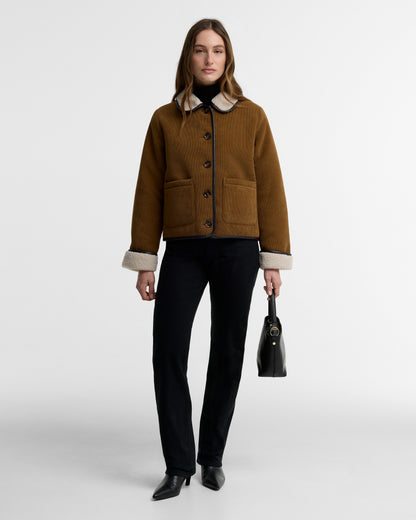 BARBOUR - Penny Fleece Casual Jacket