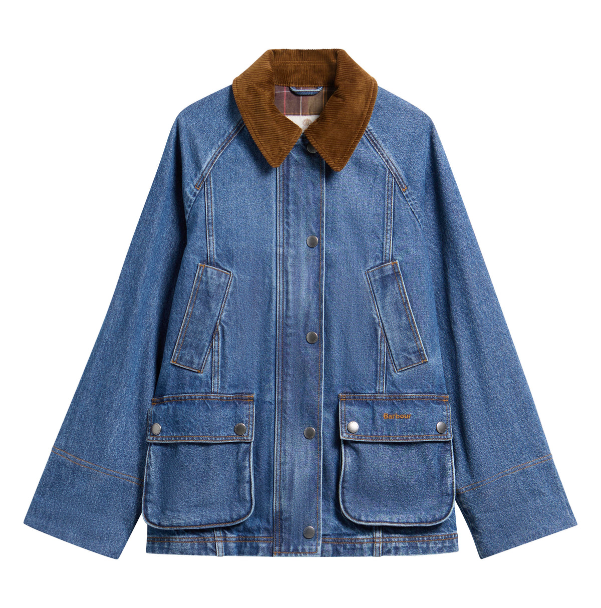 BARBOUR - Denim Modern Beadnell Casual Jacket