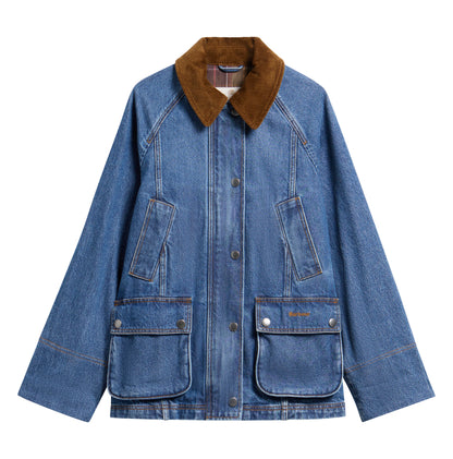 BARBOUR - Denim Modern Beadnell Casual Jacket