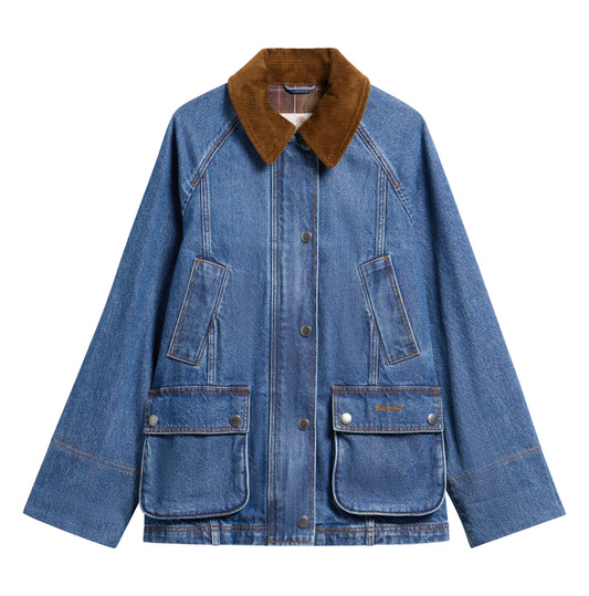 BARBOUR - Denim Modern Beadnell Casual Jacket