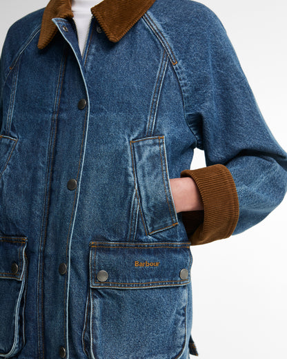 BARBOUR - Denim Modern Beadnell Casual Jacket