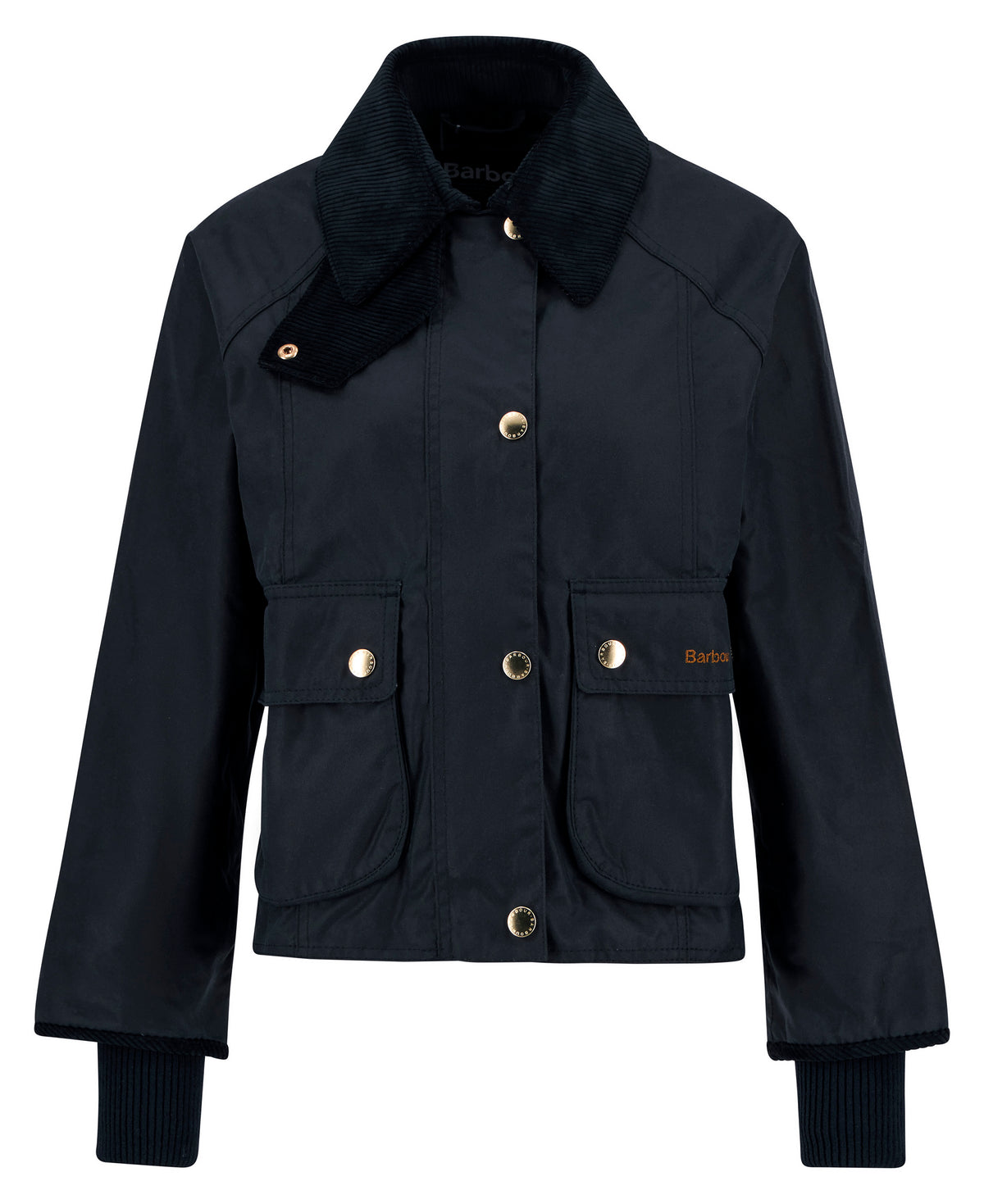 BARBOUR - Cropped Beadnell Wax Jacket