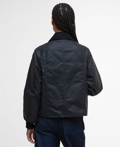 BARBOUR - Cropped Beadnell Wax Jacket