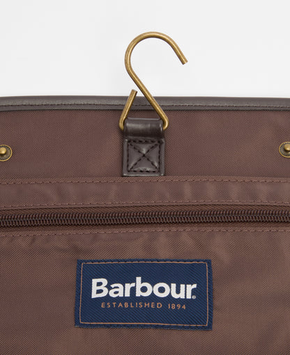 BARBOUR - Wax Hanging Washbag