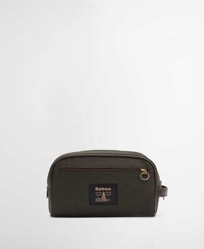 BARBOUR - Wax Washbag