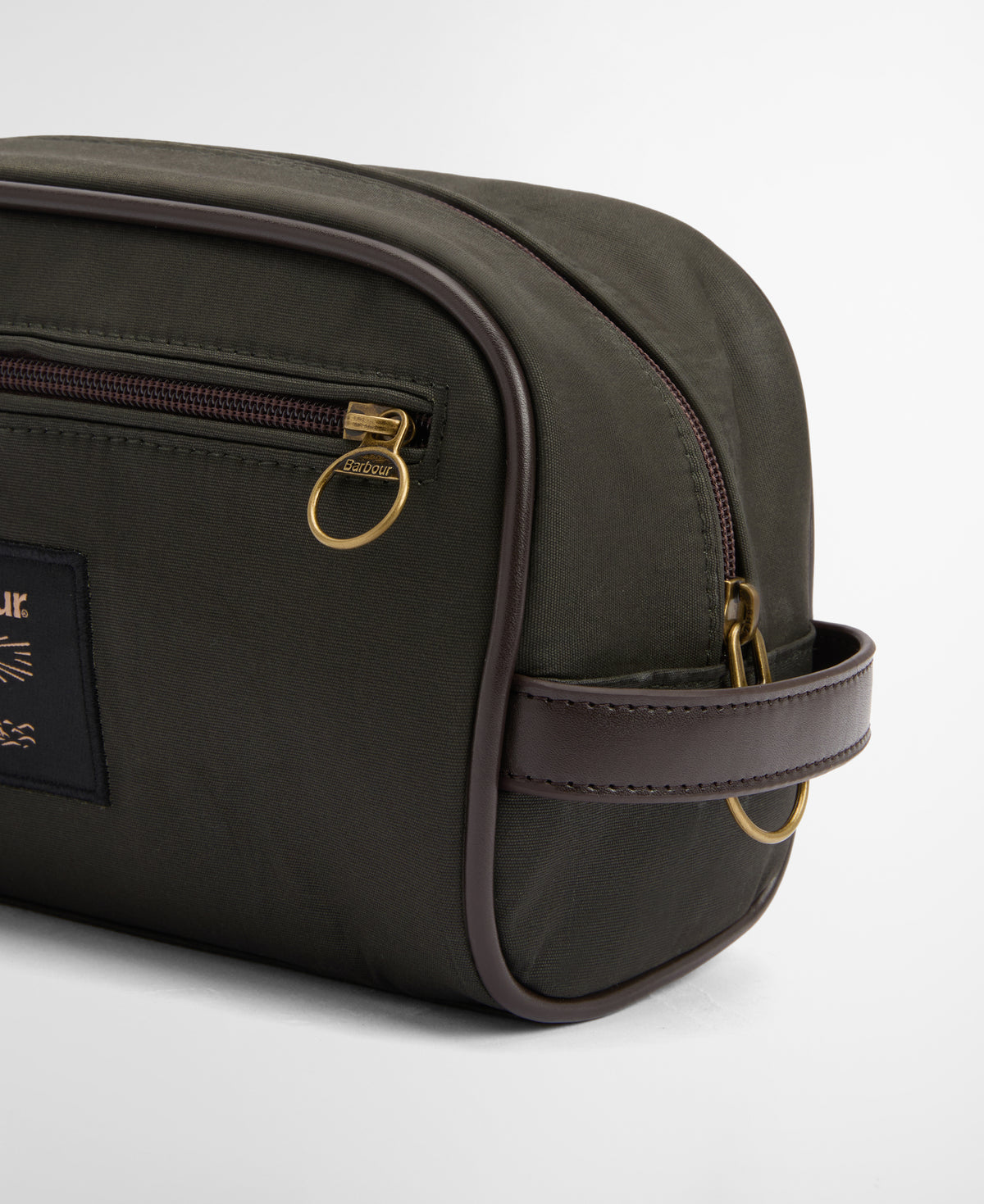 BARBOUR - Wax Washbag